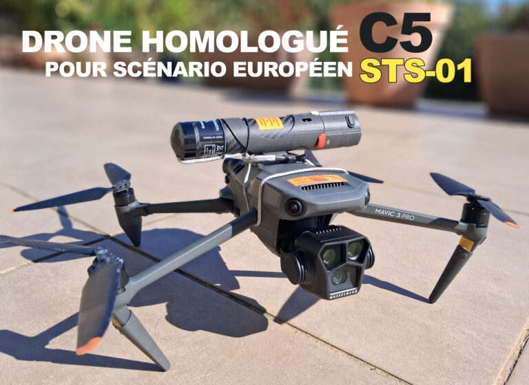 Drone Fred Ripert Mavic 3 pro certifié C5